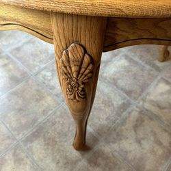 Oak Kitchen Table w/6 Chairs