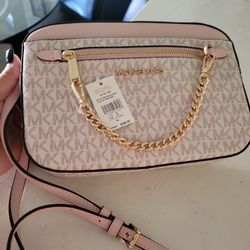 Beige And Pink Michael Kors