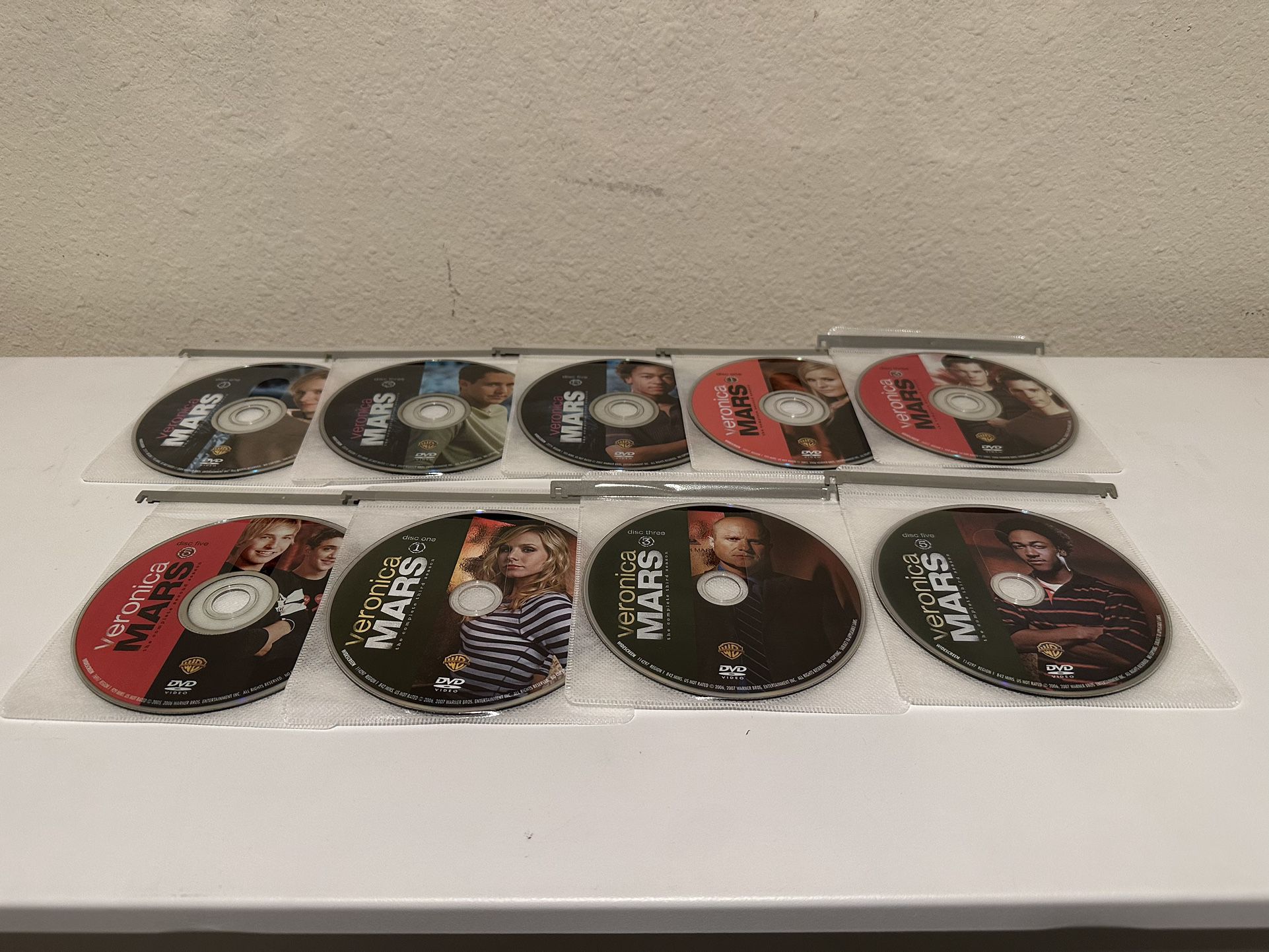  Veronica Mars TV Series Season 1-3 (DVD)