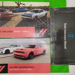 Challenger 2022 Owner Manual Dodge Performance U-Connect 8.4 New