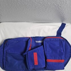Rare Vtg "Vicodin HP" Pharmaceutical Promo Fanny Pack /Waist Pack Blue & Red 90s