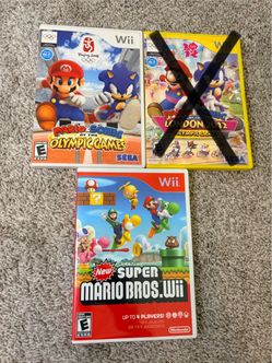 Mario Wii games