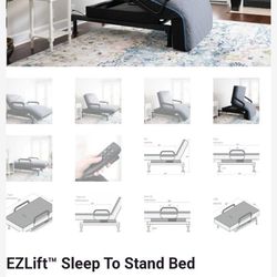 EZLift Sleep To Stand Bed - Like New Condition 