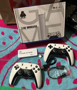 Consola con juegos