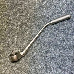 Vintage BLACKHAWK 34947 3/8" Drive Flex Head Bent Handle Ratchet - USA Made 