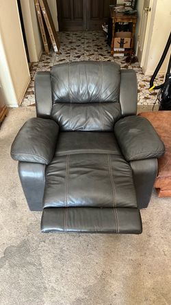 Lazy Boy Automatic Reclining Chair Charcoal Grey