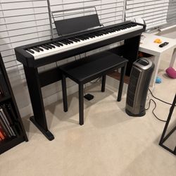 Casio Piano Weighted Keys With Stand And Bench