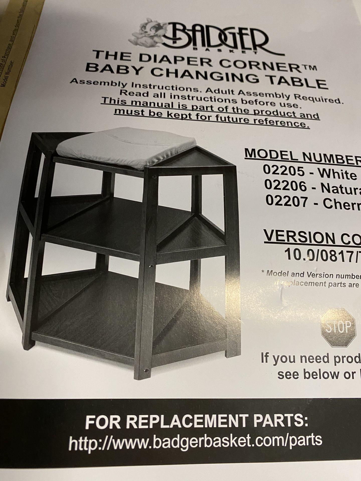 Changing Table