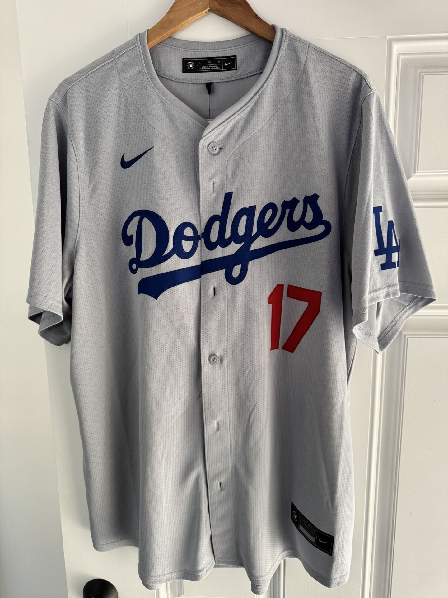 ohtani jersey size xl men