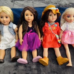 dolls (4-pack of dolls)