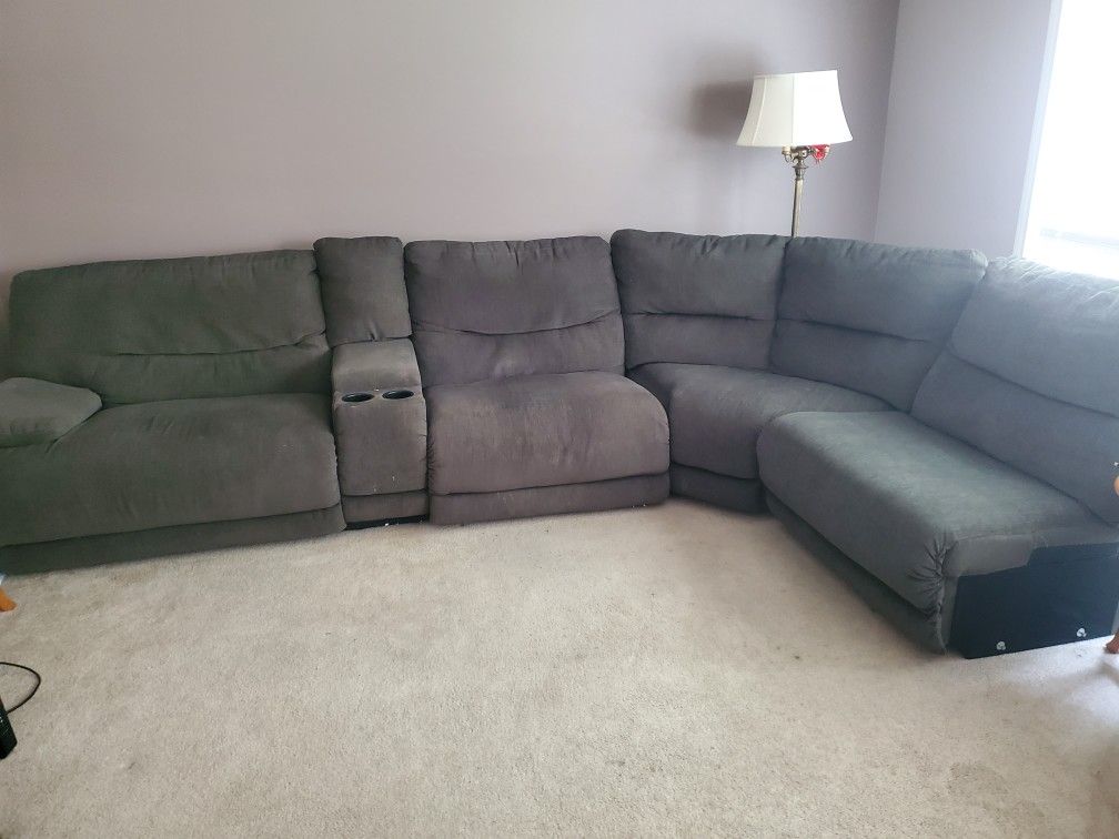 Sectional Reclining Couch