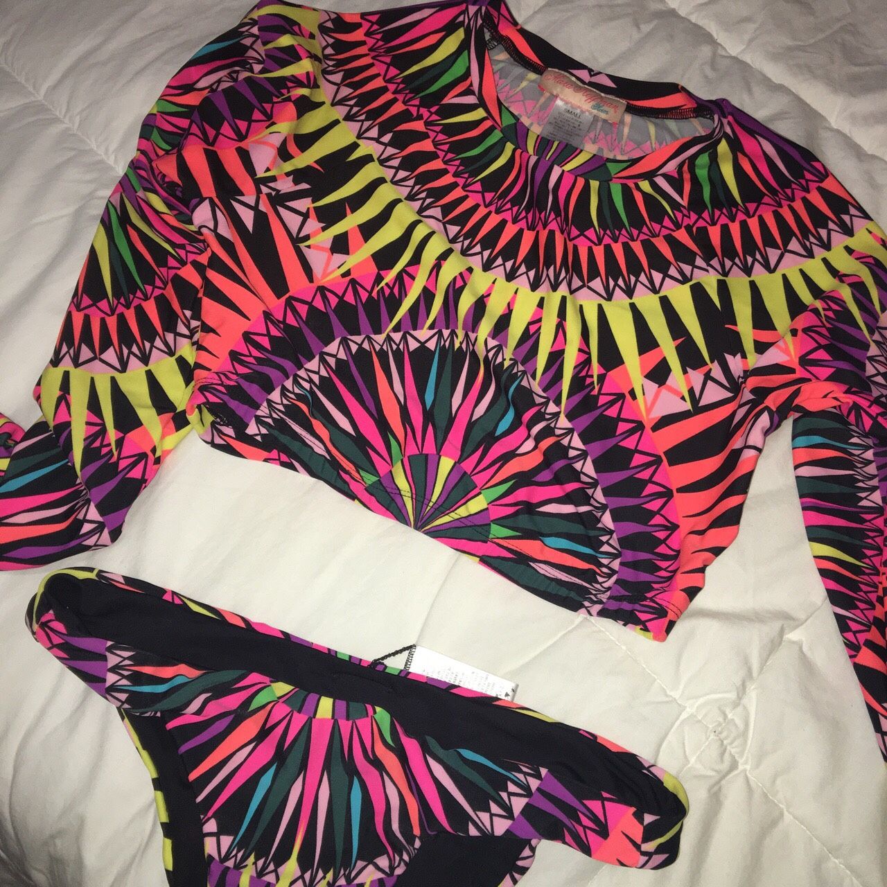 Mara Hoffman Rash Guard Set