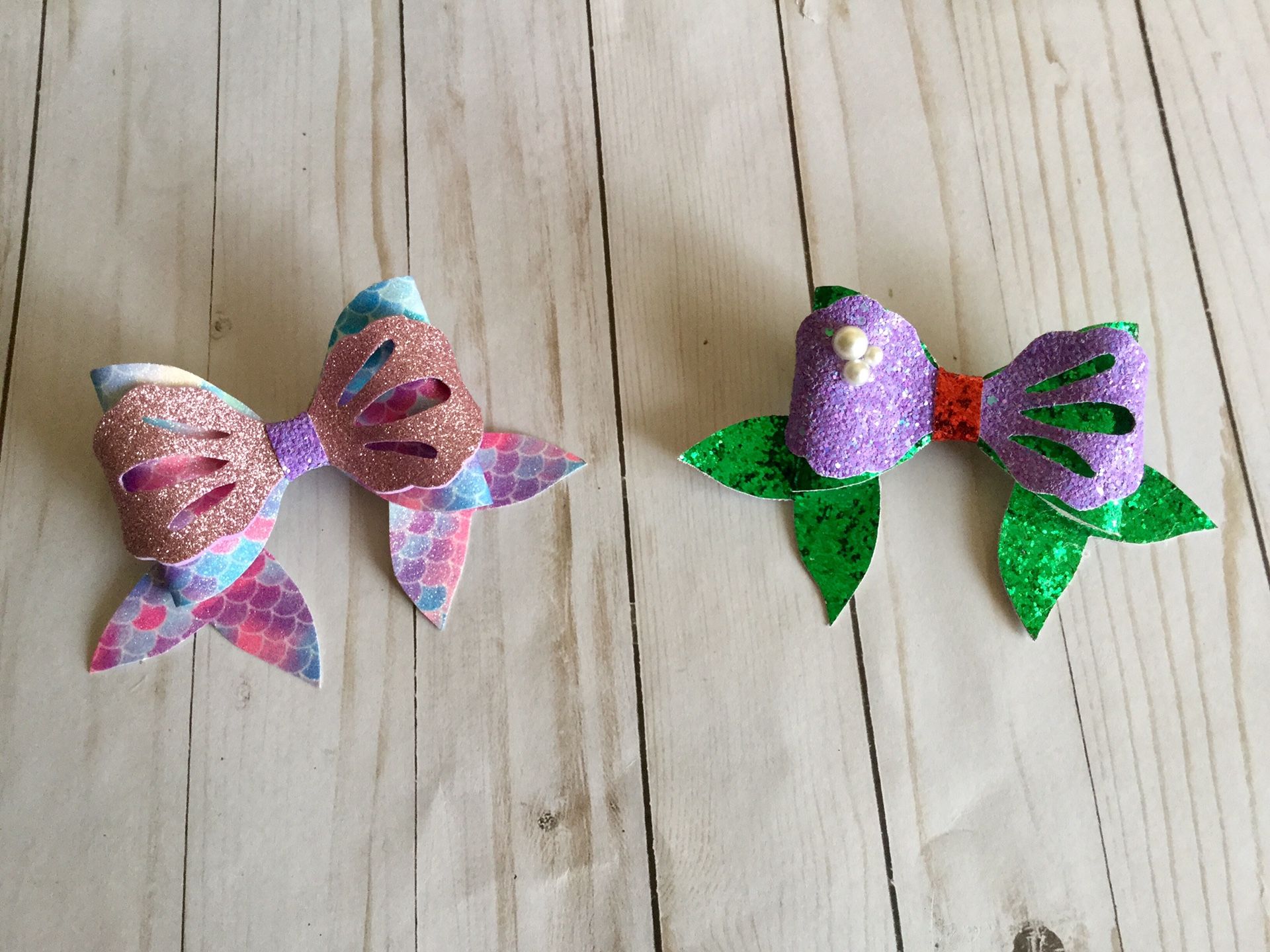 Mermaid bows