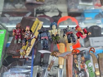 Vintage Mega Bloks Pirates of the Caribbean & Pyrates Minifigures Lot - Jack Sparrow, Skeletons, Accessories (As-Is / Parts)