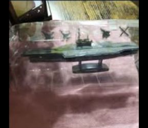 Mini aircraft carrier replica