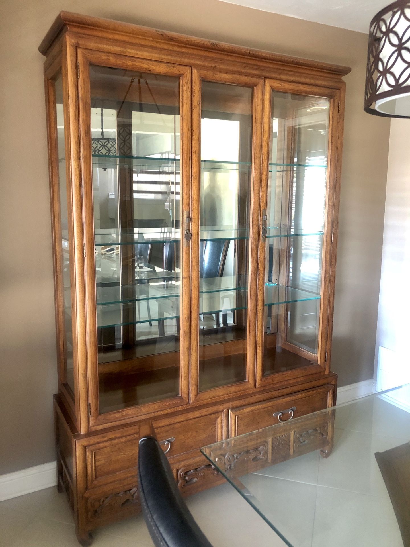 FREE Oak China Cabinet