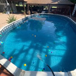 Pool With Deck Included 32x18