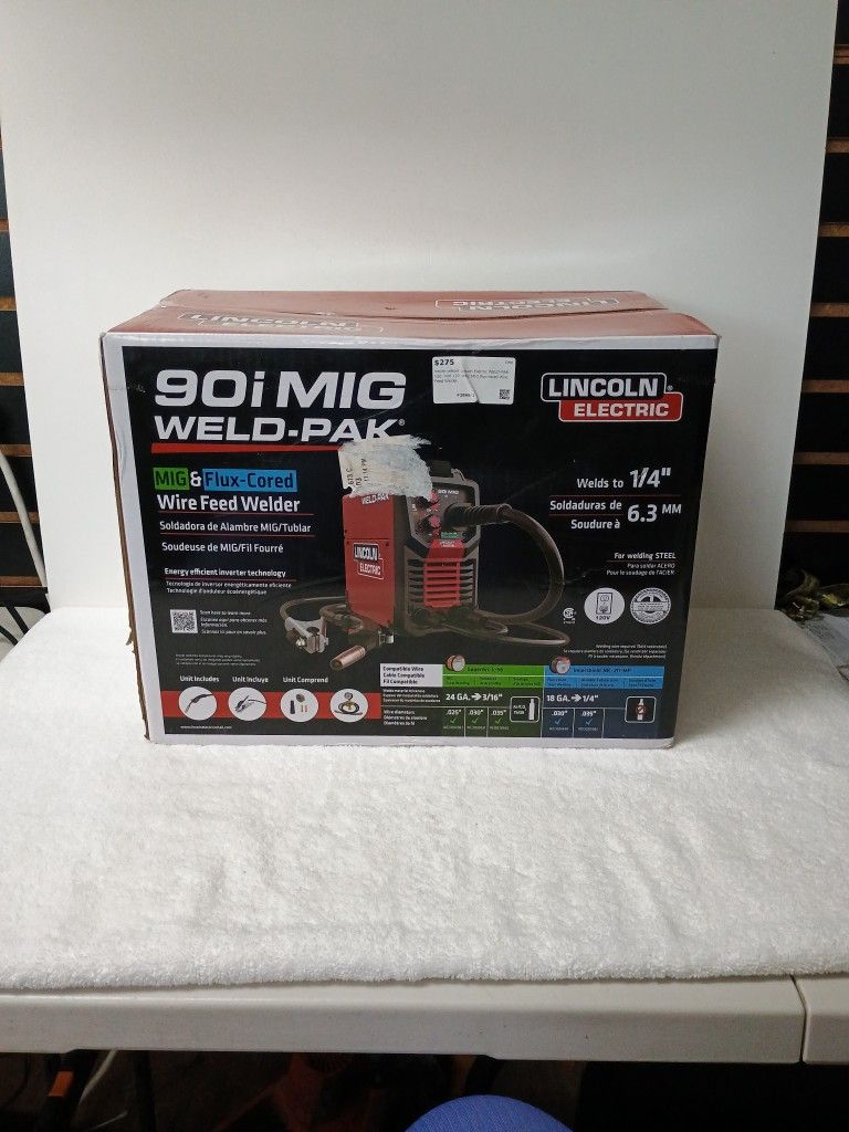 Lincoln Electric 90i FC Flux Core Wire Feed Weld-PAK Welder K5255-1