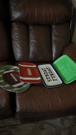NFL football trays