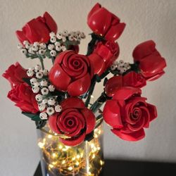 Lego Red Rose Bouquet 