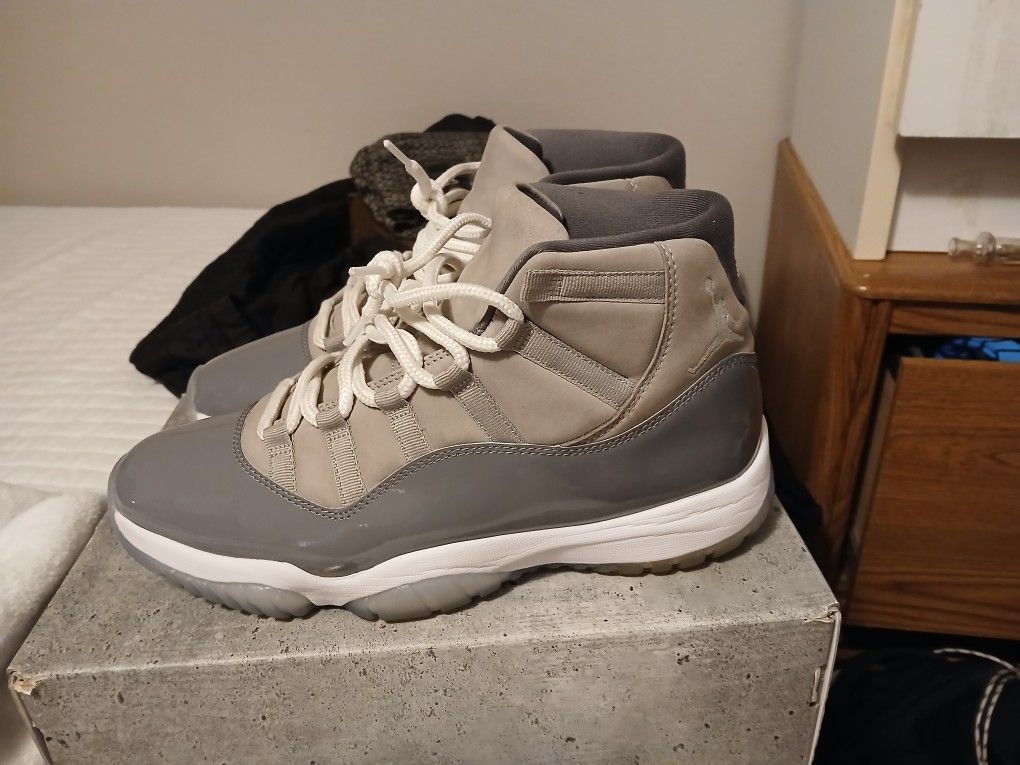 Jordan Cool Grey 11 Size 10.5