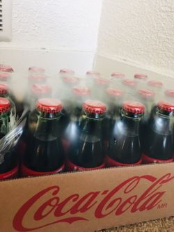 24 pack mini Coke cola from Mexico (glass bottle)