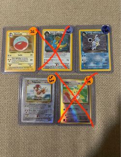 Vintage Pokemon Cards