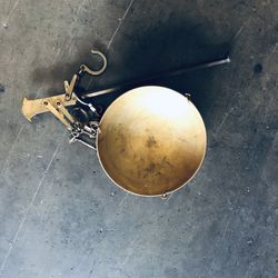 Vintage Solid Brass Scale