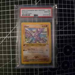 Pokemon Neo Destiny Gligar 67/105 1st Edition PSA 10 Gem Mint WOTC