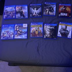 PS4 and Xbox 1 games