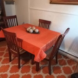 Dining Table Set With Chairs Comedor Con Sillas