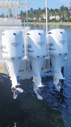 Triple Set of Yamaha F350 Motors for Sale