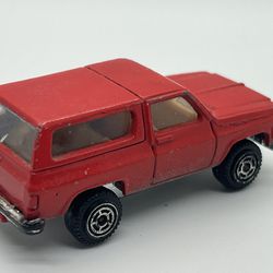 VINTAGE KIDCO HONG KONG FORD BRONCO RED