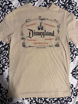 Disney Disneyland Resort 70th Anniversary 5 Lands Vintage T-Shirt XS