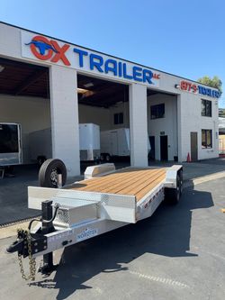 Nordtek Tilt Trailer Aluminum 7x22-2 14K GVWR