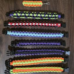 Paracord Custom Made To Order Braclets Keychains And More