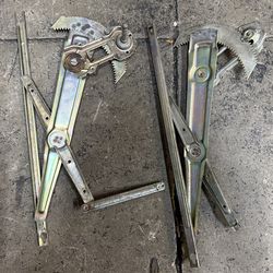 OEM 1(contact info removed) 1(contact info removed) 2000 Honda Civic Hatchback Window Regulators left right Working Used