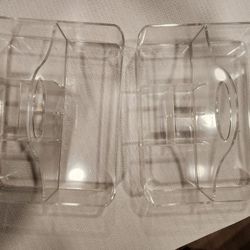 Organizer, Clear Acrylic , 2 each