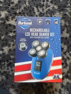 Chargeable head shaver kit