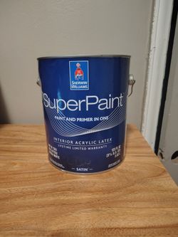 White and gray paint