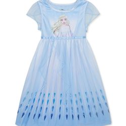Toddler Girls Fantasy Nightgown - Disney Frozen Sizes 2T & 4T - Princess Elsa - NWT