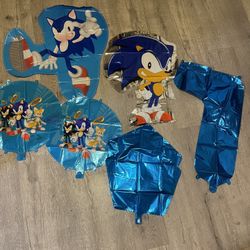 Sonic Foil Balloons 