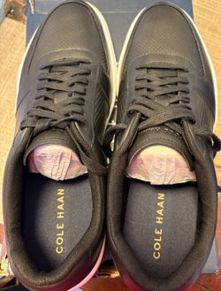 Cole Haan, Cross court Tennis Shoes Black In Color.