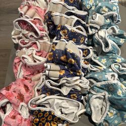 30 Pairs Pet Soft Washable Reusable Dog Diapers Size M