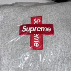 Supreme Cross Logo Hoodie - Size M