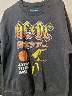 AC DC Japan Tour 1981 Sweatshirt