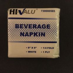 Paper Beverage Napkins — 26 Packages