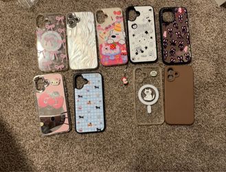 iPhone 16 Plus Phone Case Bundle – 9 Cases, Some MagSafe