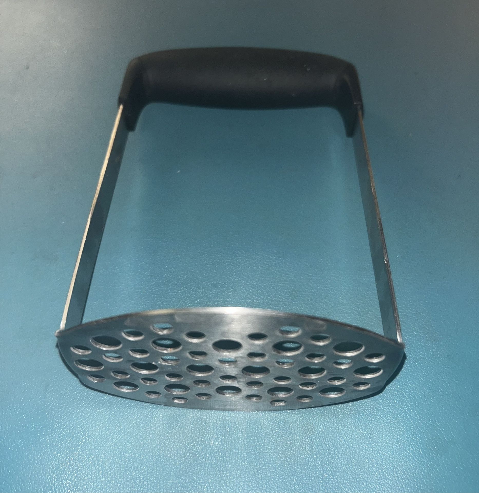 Stainless Steel Potato Masher with Soft Grip Handle 🥔