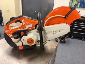 Stihl TS 420 concrete saw